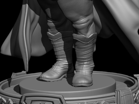 Super Trump Model Printing Miniature Assembly File STL OBJ for 3D Printing 3D-Druckmodell