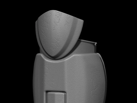 Predator Armor Legs Scale 11 File STL-OBJ for 3D Printing 3D Print Model