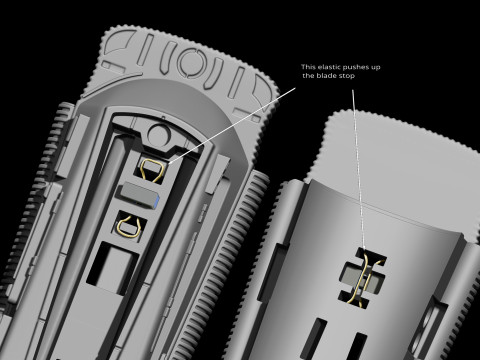 Predator Gauntlet Forearm Right removable blades scale 11 File STL-OBJ for 3D printer 3D Print Model
