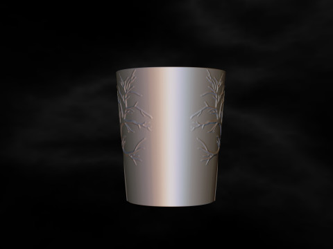 Flower Vase with secret compartment File STL for 3D Printing 3D Print Model