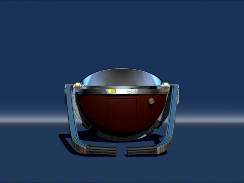 Capsule ball of Grogu Baby Joda The Mandolorian series STAR WARS File STL OBJ for 3D Printing 3D Print Model