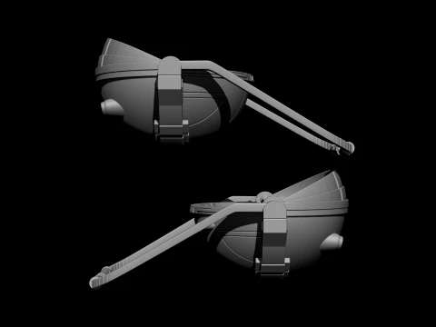 Capsule ball of Grogu Baby Joda The Mandolorian series STAR WARS File STL OBJ for 3D Printing 3D Print Model