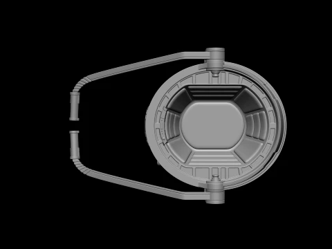 Capsule ball of Grogu Baby Joda The Mandolorian series STAR WARS File STL OBJ for 3D Printing 3D Print Model