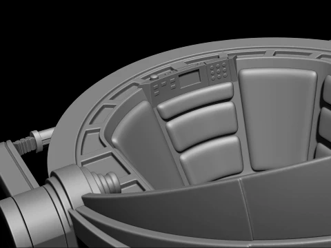 Capsule ball of Grogu Baby Joda The Mandolorian series STAR WARS File STL OBJ for 3D Printing 3D Print Model