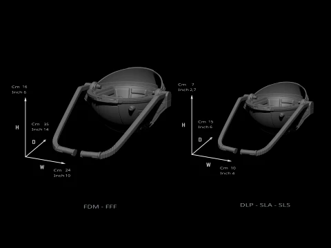Capsule ball of Grogu Baby Joda The Mandolorian series STAR WARS File STL OBJ for 3D Printing 3D Print Model