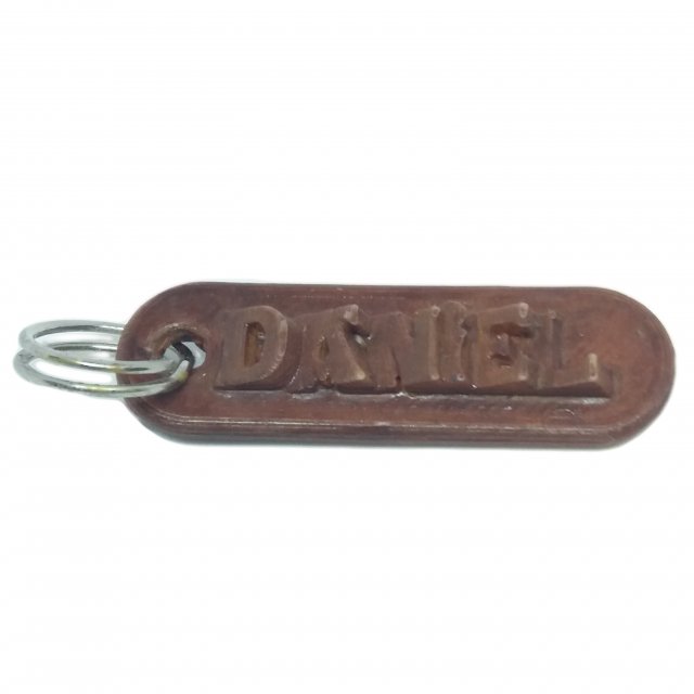 daniel 3d keychain Modello di stampa 3D .c4d .max .obj .3ds .fbx .stl .blend 