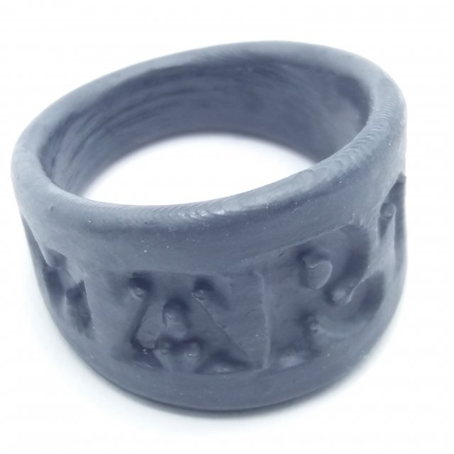marta ring effect carving and customized Modello di stampa 3D .c4d .max .obj .3ds .fbx .stl .blend 
