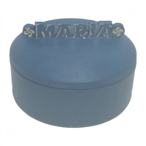 maria 3d jewerly box Modello di stampa 3D .c4d .max .obj .3ds .fbx .stl .blend 
