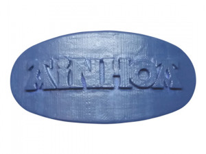 ainhoa personalized oval hair barrete 60-76 3D-Druckmodell