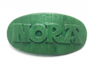 nora personalized oval hair barrete 60-76 3D Print Model