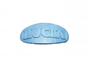 lucia personalized oval hair barrete 70-86 3D Print Model