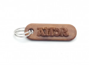 aitor 3d keychain 3D Print Model