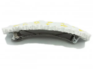 hair barrete with daisies 60-76 3D Print Model