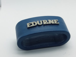 edurne 3d napkin ring with lauburu Model Cetak 3D