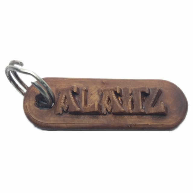 alaitz 3d keychain 3D-printmodel .c4d .max .obj .3ds .fbx .stl .blend 