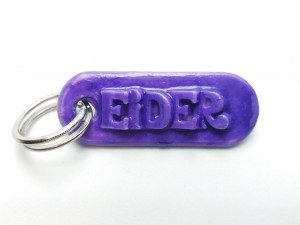 eider 3d keychain 3D 프린트 모델