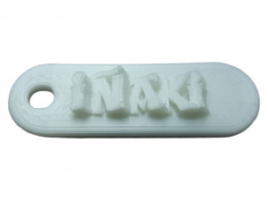 inaki 3d keychain Model Cetak 3D