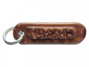 alberto 3d keychain 3D Print Model