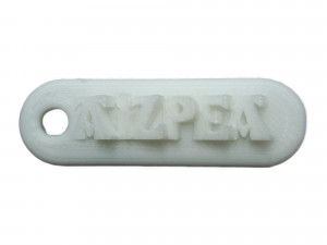 aizpea 3d keychain Model Cetak 3D