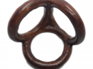 scarf buckle triple ring with diameter 20mm 3D-printmodel