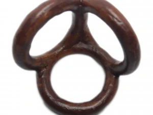 scarf buckle triple ring with diameter 20mm 3D Print Model