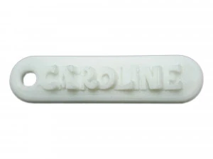 Portachiavi 3D di Carolina Modello di stampa 3D