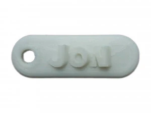 jon 3d keychain 3D Print Model