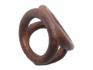scarf buckle triple ring with diameter 28mm 3Dプリントモデル
