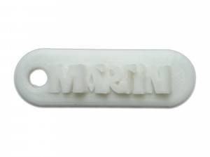 martin 3d keychain Modelo de impresión 3D