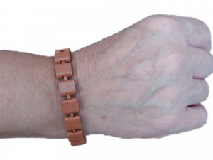 plain link bracelet Modelo de Impressão 3D