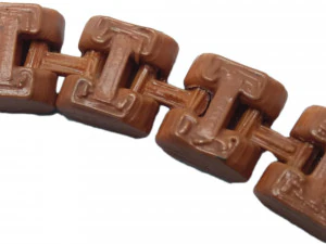 プレーンリンクブレスレット 3Dプリントモデル