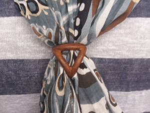 scarf buckle triple ring with diameter 25mm 3D Принт Модель
