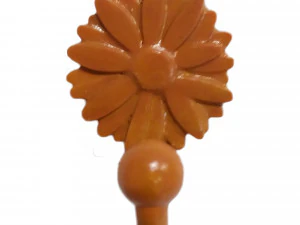 hook with daisy and ball 3D Print Model