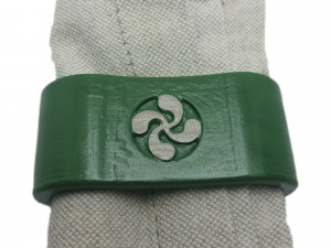 ane 3d napkin ring with lauburu Model Cetak 3D