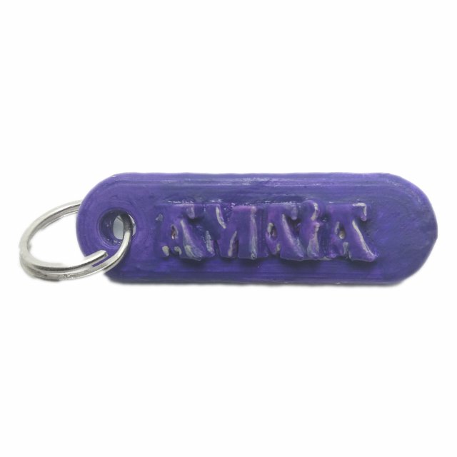amaia 3d keychain Model Cetak 3D .c4d .max .obj .3ds .fbx .stl .blend 