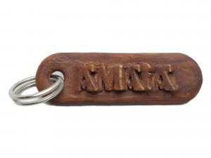 amaia 3d keychain Model Cetak 3D