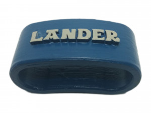 lander 3d napkin ring with lauburu 3D-Druckmodell
