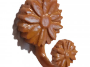 hook with daisies Modelo de impresión 3D