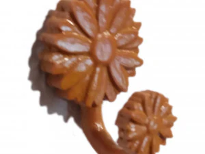 hook with daisies 3D Print Model