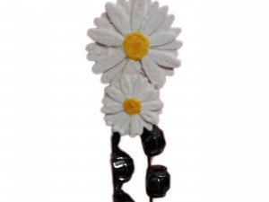 hook with daisies Modelo de impresión 3D