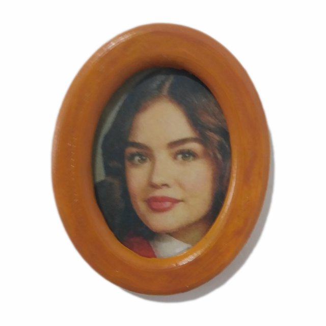 photo frame oval 30x40 for magnet or folding leg 3D Print Model .c4d .max .obj .3ds .fbx .stl .blend 