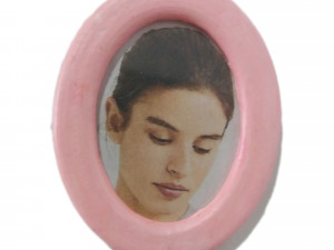 photo frame oval 30x40 for magnet or folding leg 3D Print Model