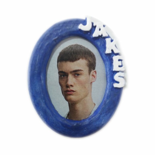 photo frame jakes oval 30x40 with magnet or folding leg Modelo de impresión 3D .c4d .max .obj .3ds .fbx .stl .blend 