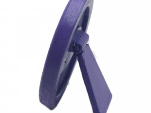 photo frame jakes oval 30x40 with magnet or folding leg Modelo de impresión 3D