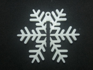 snowflake ball 3D Print Model