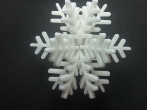 snowflake ball 3D Print Model