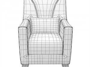 armchair kanzas by savlukov-mebel 3D Model