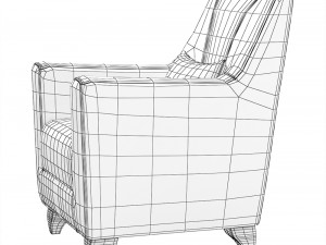 armchair kanzas by savlukov-mebel 3D Model