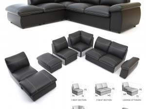 sofa vegas by savlukov-mebel 3D 모델