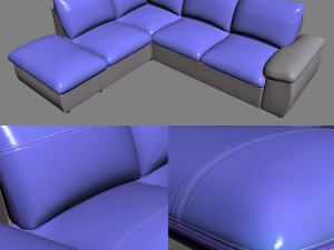 sofa vegas by savlukov-mebel 3D Model